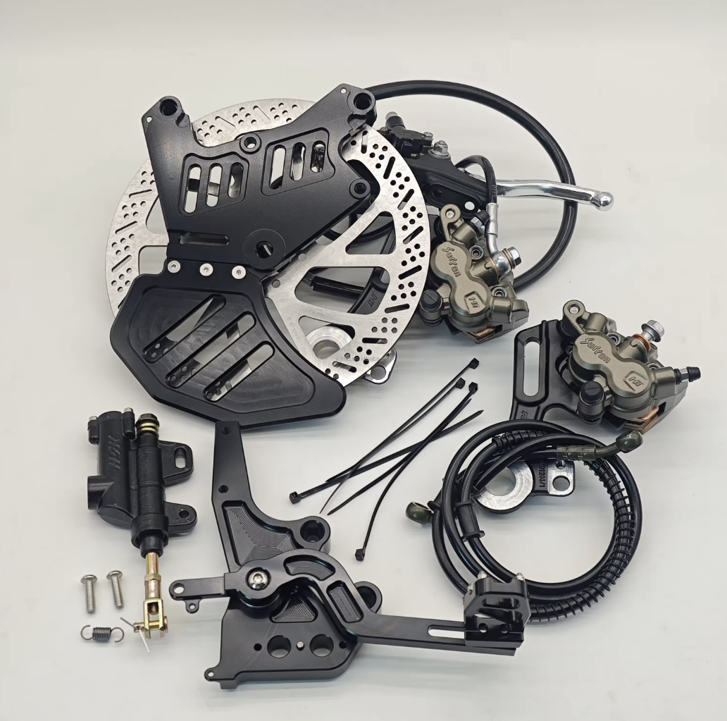 Light Bee X/E Ride Pro SS 2.0 Dual Caliper - Ultra Bee Brake Conversion & Foot Brake/Hand Brake Kit